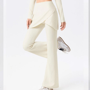 2026 Wholesale Best Quality Women Skirted <b>Leggings</b> Tummy Control Pickleball Tennis Golf Pants With <b>Skirt</b> - Product Image 5