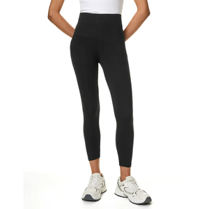 Gym Fitness Running New Design High Waist Women Capri <b>Leggings</b> / New Fashionable Solid Color Women Capri <b>Leggings</b> - Product Image 3