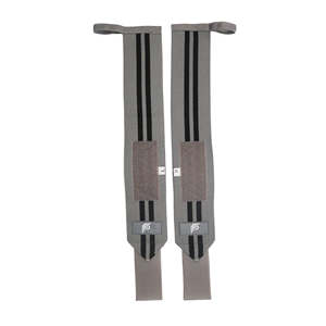 Par de Muñequeras Deportivas de Algodón y Goma Rojas, Talla Única, para Adultos, para Entrenamiento de Gimnasio, Levantamiento de Pesas y Powerlifting - Product Image 2