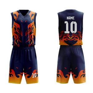 Uniforme de basket-ball de qualité supérieure, logo d'équipe personnalisé, respirant, séchage rapide, léger, sans manches, col en V, 100% polyester, vêtements de sport - Product Image 1