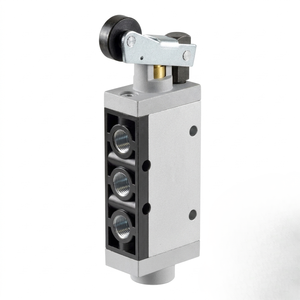 Bloque de Válvulas Neumáticas Industriales 3D Techno, Bomba PLC con Motor, Tres Puertos, Palanca de Control, Cuerpo Metálico Plateado, 220V/380V 600W/750W, 5 Años de Garantía - Product Image 3