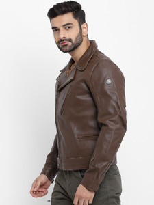 Chaqueta de Cuero de Alta Calidad para Motociclistas, Diseño con Cuello de Solapa, Chaqueta de Motocicleta Royal Cruiser con Cinco Bolsillos - Product Image 2