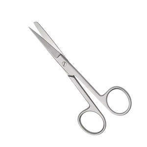 กรรไกรผ่าตัดเกรดพรีเมียม สแตนเลสสตีล ใช้ซ้ำได้ แบบตรงและโค้ง คม/ทื่อ สำหรับผ่าตัดเย็บแผล อุปกรณ์ผ่าตัด - Product Image 6