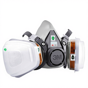 En gros <span class=keywords><strong>Demi</strong></span>-<span class=keywords><strong>masque</strong></span> respiratoire 6200 réutilisable pour travaux de ponçage, outils de protection - Product Image 1