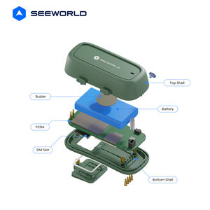 Mini GSM Smart <span class=keywords><strong>Pet</strong></span> <span class=keywords><strong>GPS</strong></span> <span class=keywords><strong>Tracker</strong></span> P5 Novo Modelo para Dog Cat Rastreamento 15 Dias de Trabalho Contínuo 4G Rede Beidou Glonass Lbs - Product Image 3