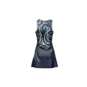 Custom Printed Netball Uniform Moisture Wicking Polyester Fabric Lightweight <b>Athletic</b> Wear Europe Women Netball Dress - Product Image 3