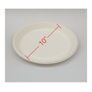 Platos de Bagazo Resistentes, Ecológicos y Desechables para Servir Alimentos en Eventos, Catering y Exportación - Product Image 1