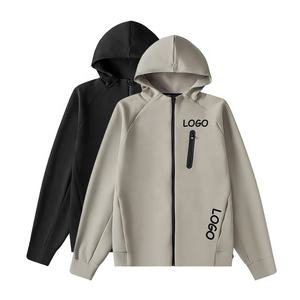 Chaqueta Deportiva Casual para Hombre, de Alta Calidad, 350 g/m², Resistente al Viento, con Logotipo Personalizado, Manga Larga - Product Image 1