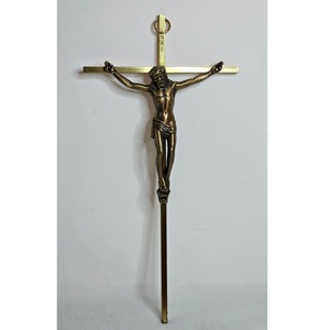 Handcrafted Antique Brass Cross <b>Box</b> For Religious <b>Keepsakes</b> Spiritual Memorabilia Jewelry And Decorative Display Purpose - Product Image 3