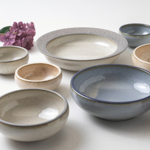 Tazón Mediano de Porcelana Mino Ware con Diseño Bonito, Hecho en Japón, para Sopa o Fideos, Apto para Microondas y Lavavajillas, Regalo, Color Pebble COU - Product Image 5