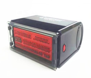 WES-sello autoentintable personalizado, sello de empresa con forma cuadrada ovalada, sellos de Notario Público, máquina automática - Product Image 3