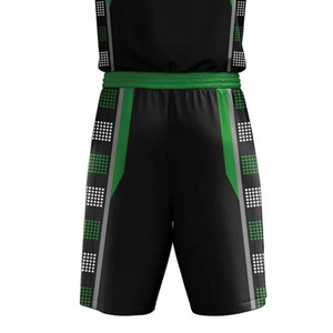 Ensemble d'uniformes de basketball personnalisés 100 % polyester avec caractéristiques respirantes, séchage rapide et évacuation de l'humidité pour l'été – Pour hommes - Product Image 6