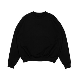 เสื้อสเวตเชิ้ตผ้าฝ้ายหนานุ่มแบบสั่งทำพิเศษ เป็นมิตรต่อสิ่งแวดล้อม สีเทาเข้มฟอกวินเทจ คอกลม ผ้าหนาพิเศษ สำหรับแบรนด์ต่างๆ - Product Image 4