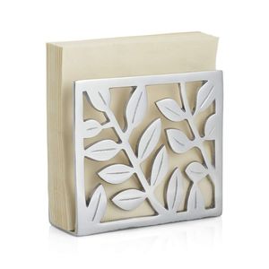 Porte-serviettes moderne en métal noir, support décoratif en fer pour serviettes en papier, idéal pour la cuisine, la table, le restaurant, le café, la décoration de mariage - Product Image 6