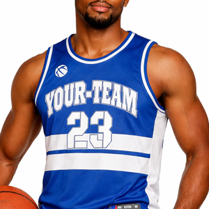 Ensemble Maillot et Short de Basketball OEM en Tissu Respirant, Design d'Équipe Personnalisé par Sublimation, Vêtements de Sport en Gros, Fabricant - Product Image 1