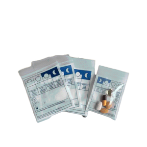 ถุงซิป LDPE พิมพ์ลายตามสั่ง สำหรับบรรจุยาในร้านขายยา โรงพยาบาล และคลินิก - Product Image 1