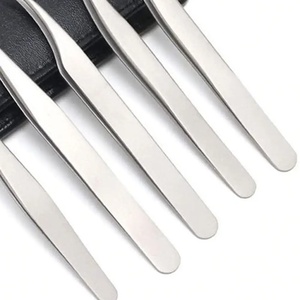 Stainless Steel Precision Eyelash Tweezers Set1Pcs Curved Sharp Tip Beauty Tools for Eyelash Extensions - Product Image 2