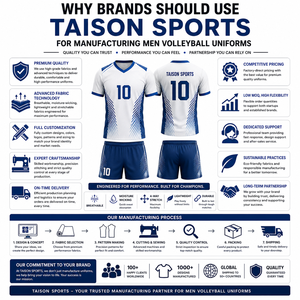 240 GSM Moisture-Wicking Breathable Anti-Bacterial Polyester Men's <b>Volleyball</b> Uniform Custom Logo Short Sleeves Solid Pattern UV - Product Image 5