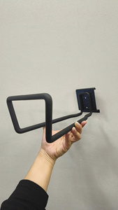 Metal <b>Wall</b> Mounted Multi-<b>Hook</b> Organizer Large Loop Garage Utility <b>Hook</b> Holder <b>Rack</b> for Storage Organizer 45lb Loading GAPGAR007 - Product Image 4