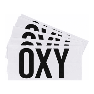 Etiquetas Autoadhesivas Resistentes al Calor y a los Químicos Brady OXY de 3x6 Pulgadas para Equipos de Oxígeno - Product Image 3