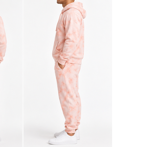 Conjunto Deportivo Tie Dye para Adultos, Sudadera con Cierre y Pantalones de Jogging, Atuendo Informal a Juego para Comerciantes Mayoristas con Opciones Flexibles - Product Image 3