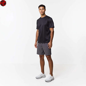 Men's 2 Piece Running <b>Shorts</b> Set Breathable <b>Polyester</b> Sports T Shirt and <b>Shorts</b> Set Workout Activewear Suit - Product Image 2