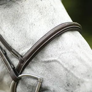 Brida de Cuero Premium para Caballo, Ajustable y Duradera, Ajuste Cómodo para Todos los Caballos, Perfecta para Entrenamiento y Montar - Product Image 4