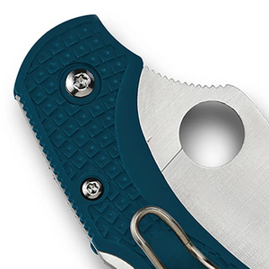 Couteaux pliants avec lame en acier inoxydable à bord dentelé, manche texturé léger, clip de poche en métal pour le camping et la randonnée - Product Image 6