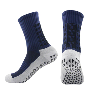 Breathable Football Grip <b>Socks</b> Athletic Soccer <b>Socks</b> <b>White</b> Color Cotton Rubber Soccer <b>Men</b> Cycling Sports Accessories - Product Image 1