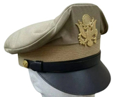 Casquettes à visière de haute qualité, réglables, pour l'extérieur, tendance, neuves, vente en gros, sur mesure, uniformes de garde, WW2, U.S., 100% coton