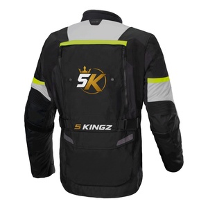 Chaquetas de Motociclismo para Carretera y Todoterreno, Impermeables, Resistentes al Viento, Protección para las Cuatro Estaciones, 100% Poliéster, Ropa de Motociclista - Product Image 3