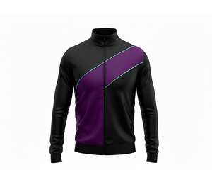 เสื้อแจ็คเก็ตซับลิเมชั่นแบบซิปเต็มตัว แห้งเร็ว สำหรับวิ่งและออกกำลังกาย อุ่นสบาย ระบายอากาศได้ดี แห้งเร็ว |   ไซส์ผู้ชาย ผู้หญิง เด็ก - Product Image 2