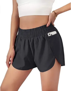 Shorts Deportivos para Mujer, para Gimnasio y Fitness, Verano, Transpirables, Reciclados, de Secado Rápido, Casuales, al por Mayor - Product Image 1