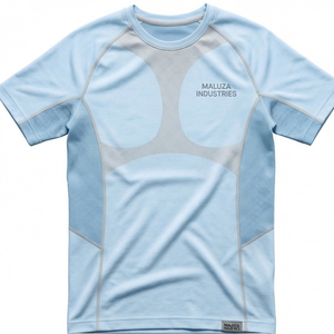 เสื้อยืดโยคะเนื้อนุ่มแบบพรีเมียม ทรงสปอร์ต สำหรับออกกำลังกาย เสื้อออกกำลังกายผู้ชายแบบรัดรูป เสื้อผ้าออกกำลังกายประสิทธิภาพสูง - Product Image 1