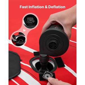 Tubo Gonfiabile Trainabile per 3 Persone, Capacità 510 Libbre, in PVC per Sport Acquatici e Nautica - Product Image 4