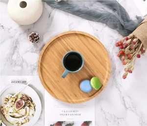 Mango Wood Charger Plate Handmade Classic Design Wedding Dinnerware-Durable BPA Free Eco-Friendly Biodegradable - Product Image 6