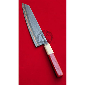 Couteau de Chef Ambidextre Multi-Usages de 8 Pouces en Acier Damas Cuivré de Style Japonais, Édition Neuve, Fait Main, de Luxe, Vente en Gros - Product Image 6