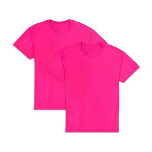 Camisetas Holgadas de Algodón, Lisas, para Hombre y Mujer, Manga Corta, Marca de Moda, Ropa de Pareja, Camisetas con Color Personalizado, Tops de Verano - Product Image 1