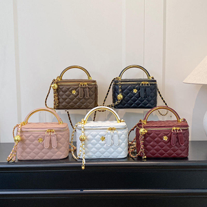 Nuevos Bolsos de Moda Vintage de PU para Chicas, Bolsos Cruzados con Cadena, Bolsos de Diseñador Impermeables para Señoritas - Product Image 1