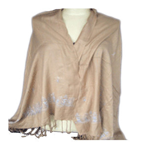 Elegante Bufanda de Viscosa con Bordado, Chal de Diseño en Rayón Premium, Ligero, Suave y Estiloso, Accesorio de Moda para Mujer - Product Image 6