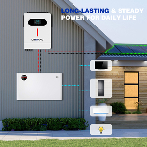 Paquete de Baterías de 10Kwh, 48V, 50Ah, 100Ah, 150Ah, 200Ah, Batería Solar de Iones de Litio Lifepo4 para Sistemas Fotovoltaicos - Product Image 3