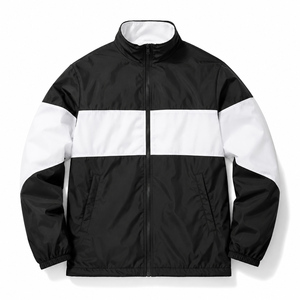 Wholesale <b>Bomber</b> <b>Jacket</b> Slim Fit Polyester/Nylon Lightweight Waterproof <b>Men</b> Outdoor Running Hooded Custom Apparel - Product Image 1