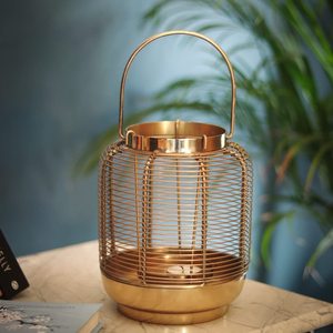 Farol de Metal Clásico Behoma, Estilo Boho, Portavelas Decorativo para Interiores y Exteriores, Decoración del Hogar, Suministro al por Mayor para Exportación - Product Image 1