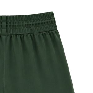 Forest Green <b>Athletic</b> Shorts Women Elastic Waist Drawstring Running Gym Workout Casual Quick Dry Active Wear Shorts Custom OEM - Product Image 3