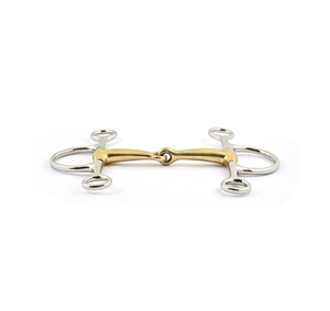 LAFSON SURGICAL IND LSI-0319 Bocado de acero inoxidable liso con doble articulación para caballos y cabras de gran tamaño, duradero - Product Image 6