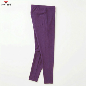 Nouveau design 2026 – Leggings de yoga tricotés respirants taille haute, haute qualité et tendance, avec logo personnalisé – 100 % coton - Product Image 6
