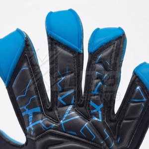 Gants d'entraînement de gardien de but de football en cuir respirant avec paume en latex et sangle de poignet pour le gardiennage - Fournisseur de choix - Product Image 6