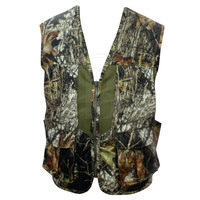 Gilet de chasse d'hiver en toile durable avec tissu respirant, résistant à l'usure, fermeture sécurisée et design léger