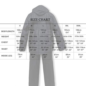 Combinaisons de chasse d'hiver légères et respirantes, imperméables, ensemble veste et pantalon pour activités de plein air, randonnée, camping, pêche, utilisation par temps humide - Product Image 6