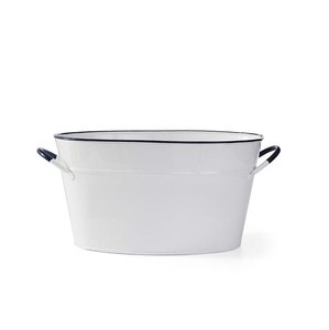 Nouvel Arrivage : Bac à Vin Métallique Ovale en Fer Galvanisé, Seau à Glace, Seau à Bière en Étain Uni, Bac à Vin Ovale, Taille Personnalisée - Product Image 5